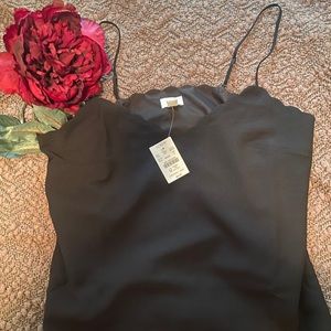 J. Crew Scalloped Camisole - Lined NWT